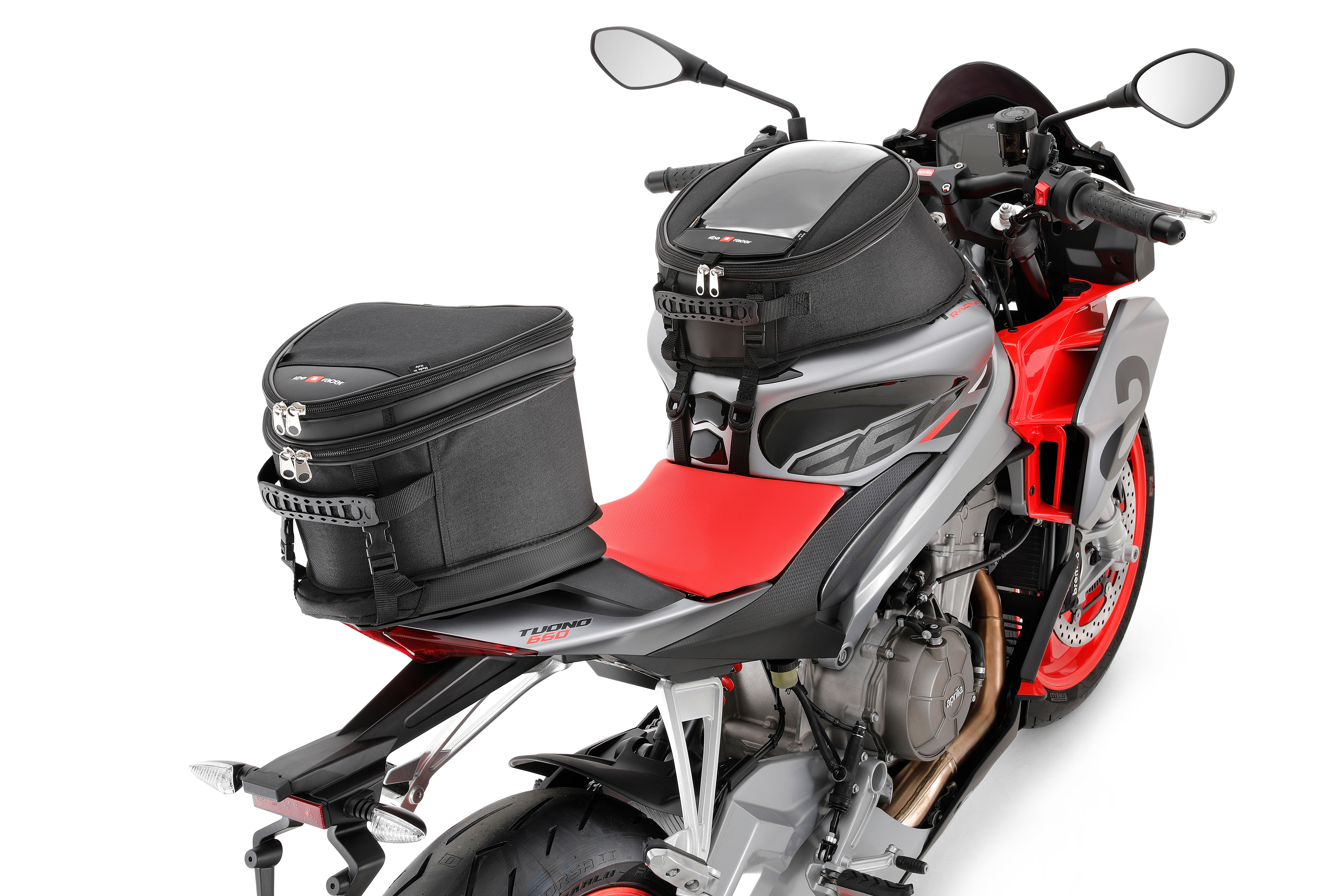 Bolsa trasera para el asiento del pasajero de la Aprilia RS 457 / RS 660 /Factory / Tuono 457 / Tuono 660 /Factory