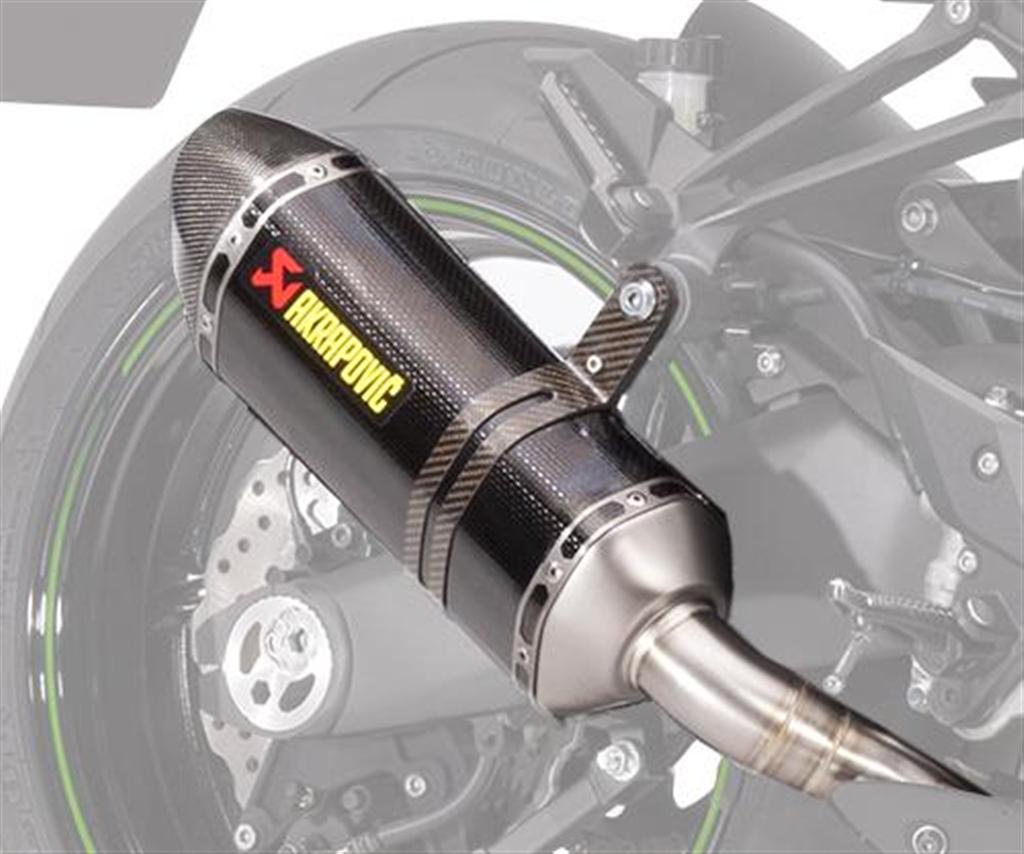 Escape Akrapovic Dual exhaust Carbon Z1000 MY17 Z1000 2017 Original Kawasaki