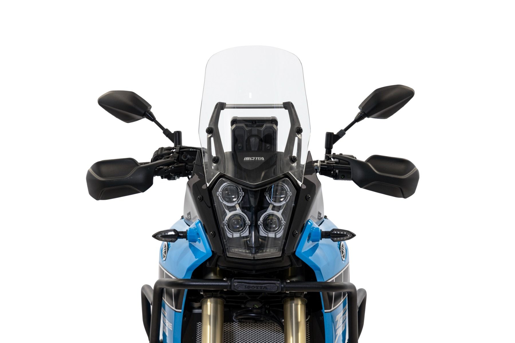 Parabrisas de rally transparente para Yamaha Ténéré 700 (19-24)