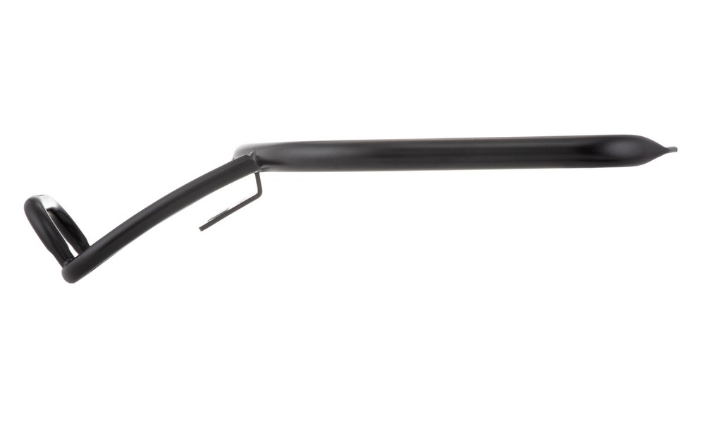 Portaequipajes / barra de agarre trasera 70s para Vespa GTS/GTV/GT 125-300ccm 4T LC, negro brillante