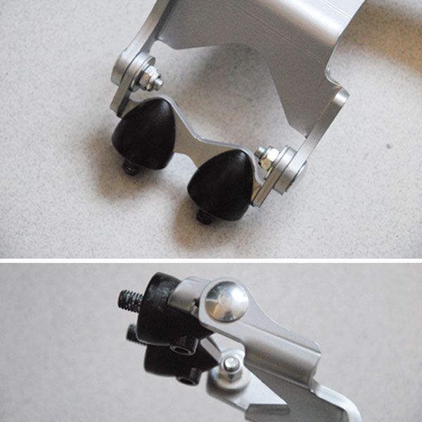 Parabrisas media, inclinable para BMW R 1150 R /R 850 R (99-06), transparente