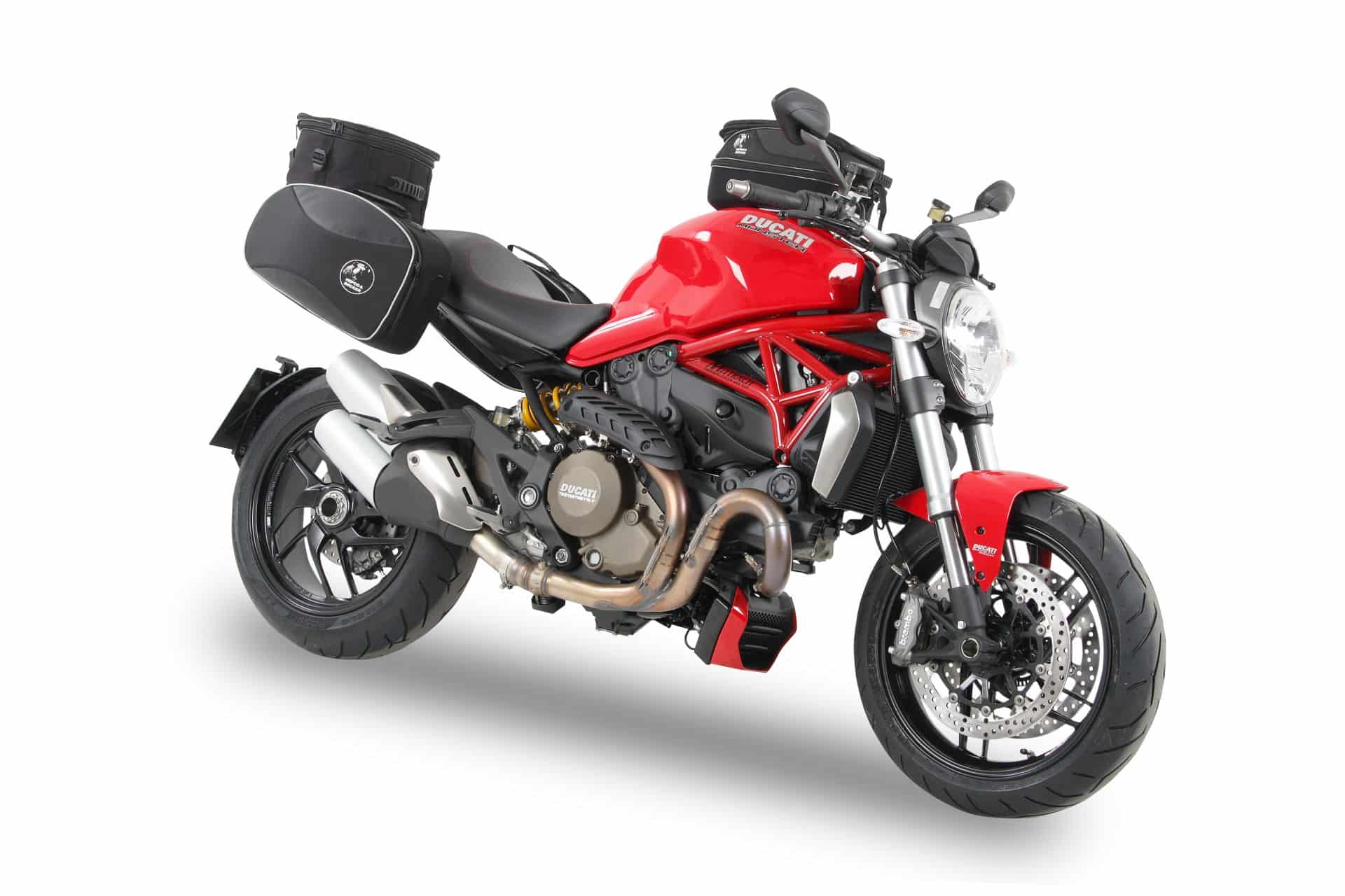 Anillo básico del depósito incl. unidad de cierre de la bolsa del depósito para Ducati Monster 1200 /S (13-16) Hepco & Becker