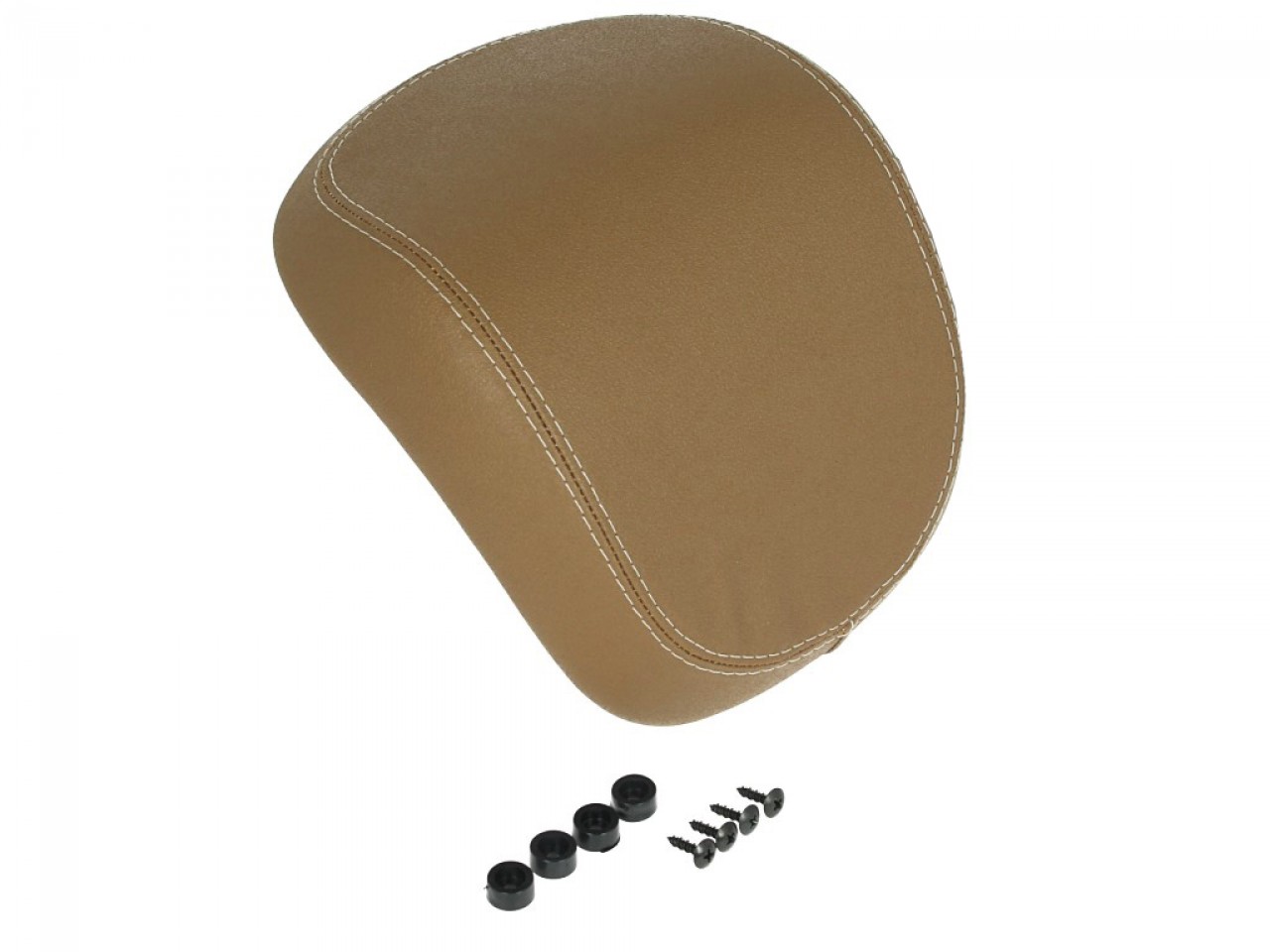 Kit baúl 32L azul medianoche (222/A), respaldo beige para Vespa Sprint / Primavera