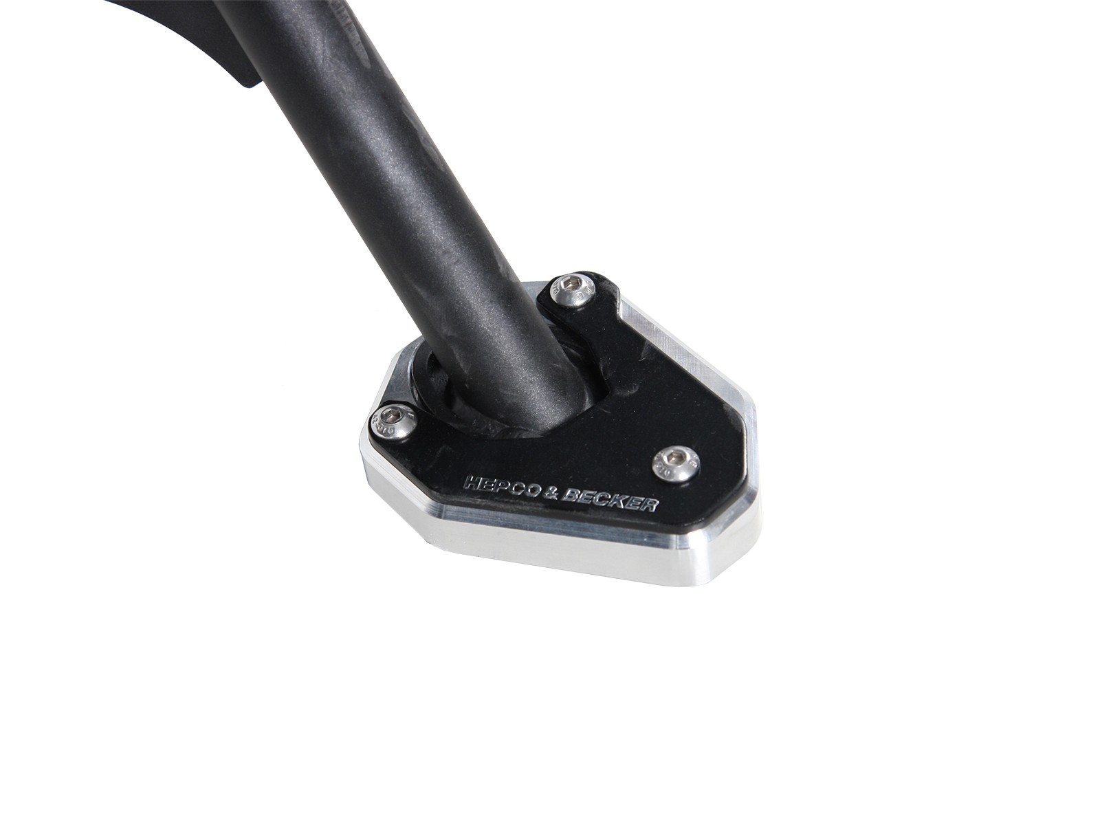Placa caballete lateral para V85 TT (modelo 2019) Original Hepco&Becker