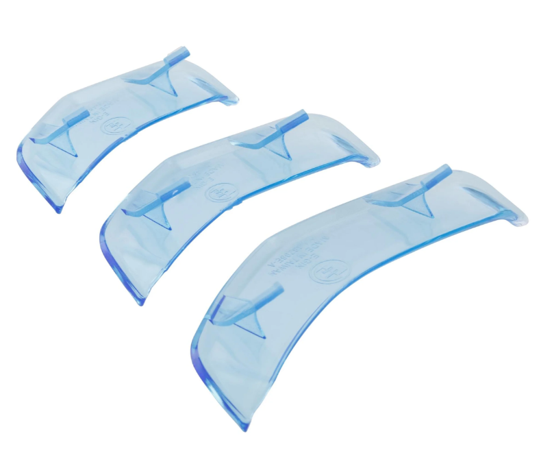 Inserto en cascada para Vespa GTS/GTS Super/GTV HPE 125-300cc ('19-22), azul transparente