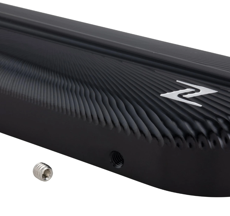 Tapa del basculante ZELIONI 3D para Vespa, anodizado negro