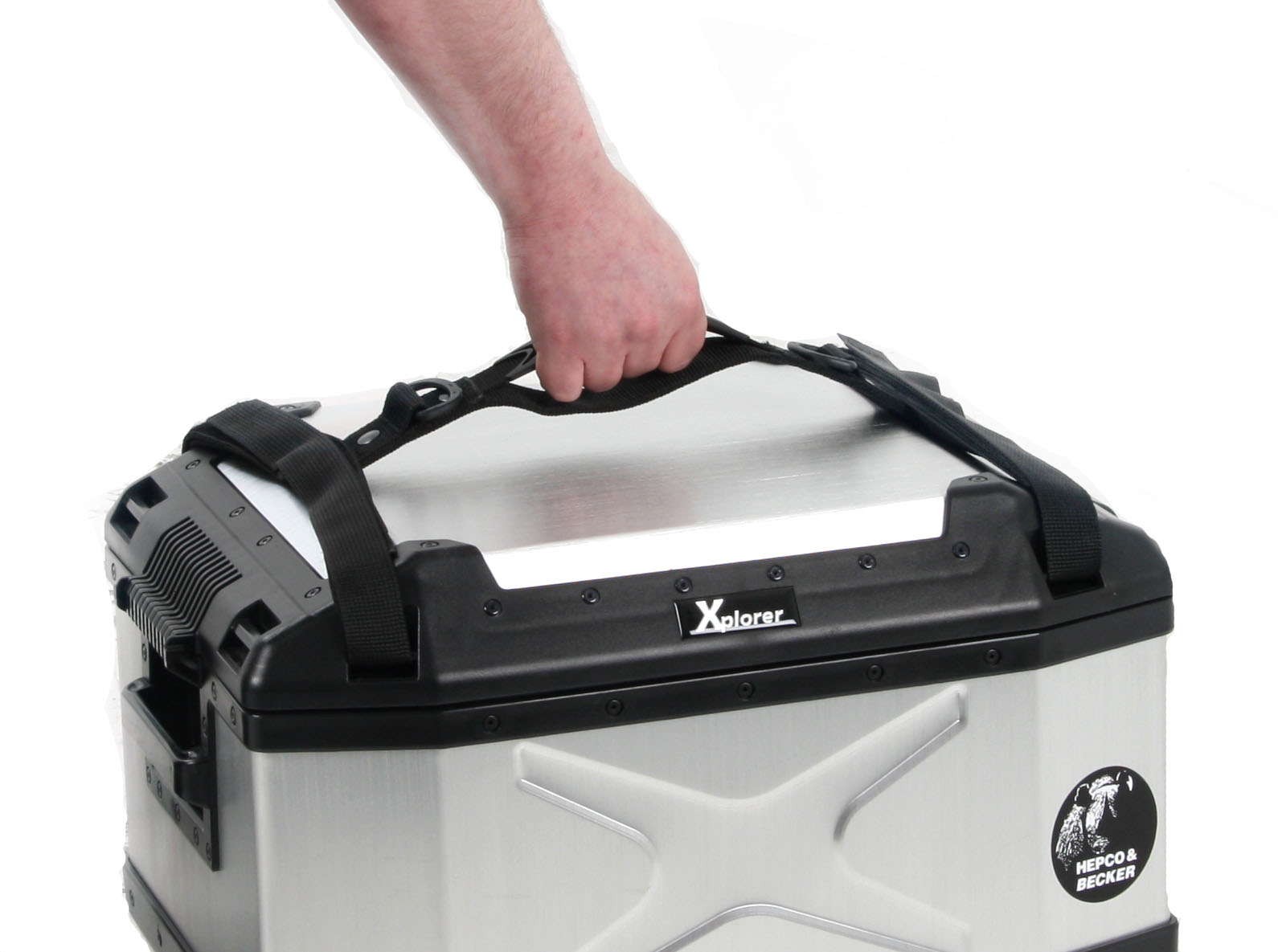 Asa de transporte para Xplorer top case 45 Hepco & Becker