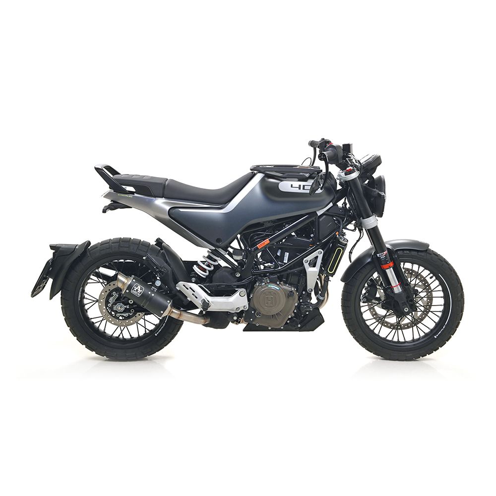 ARROW Escape DARK GP2 para Husqvarna Svartpilen 401 / Vitpilen 401 (20-)