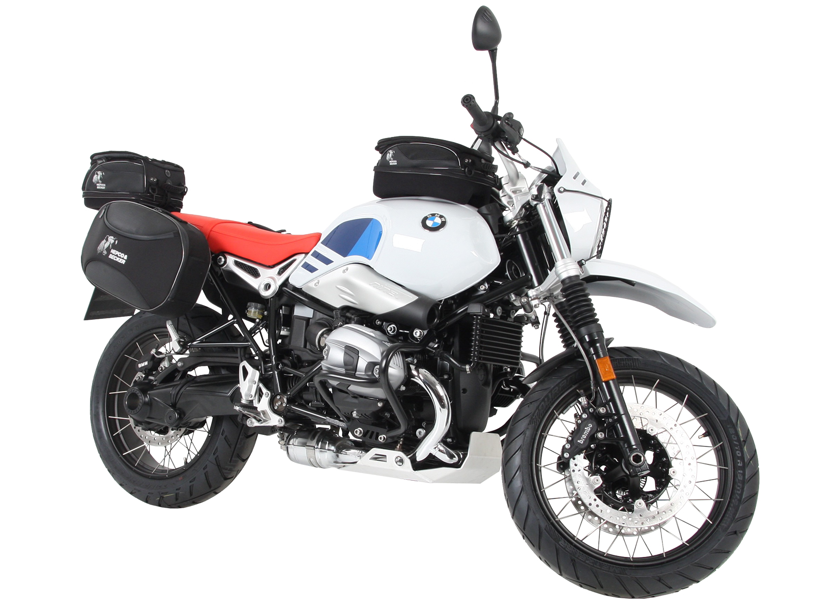 Anillo básico del depósito incl. unidad de cierre de la bolsa del depósito para BMW R nineT Urban G/S (17-23) Hepco & Becker