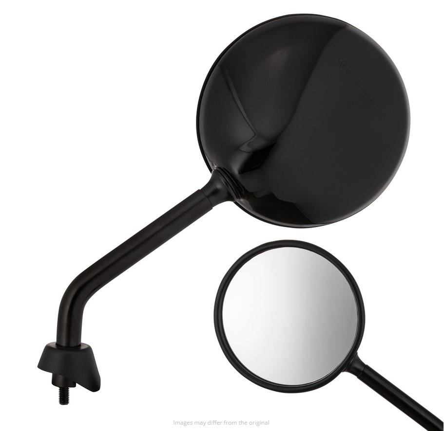 Espejo Shorty, negro brillante, derecho e izquierdo para Vespa GTS / GTS Super HPE 125/300 ('19-)