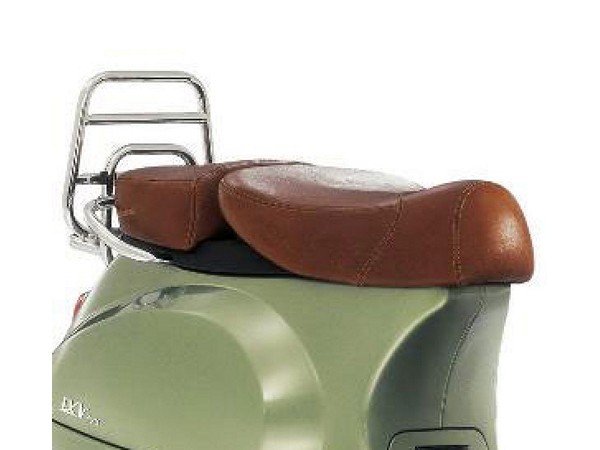 Asiento Vespa 2 plazas de cuero genuino para LX 50-150cc Touring, ET2/ET4 /LX/LXV/S 50-150cc-