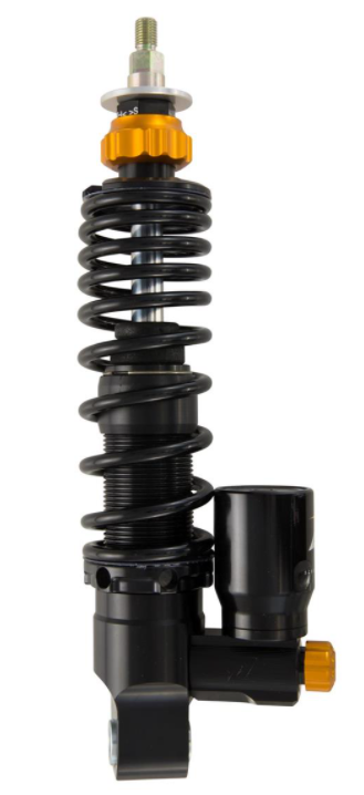 Amortiguador "Black Edition", delantero para Vespa Primavera/Sprint 50 -150cc 2T/4T AC, negro