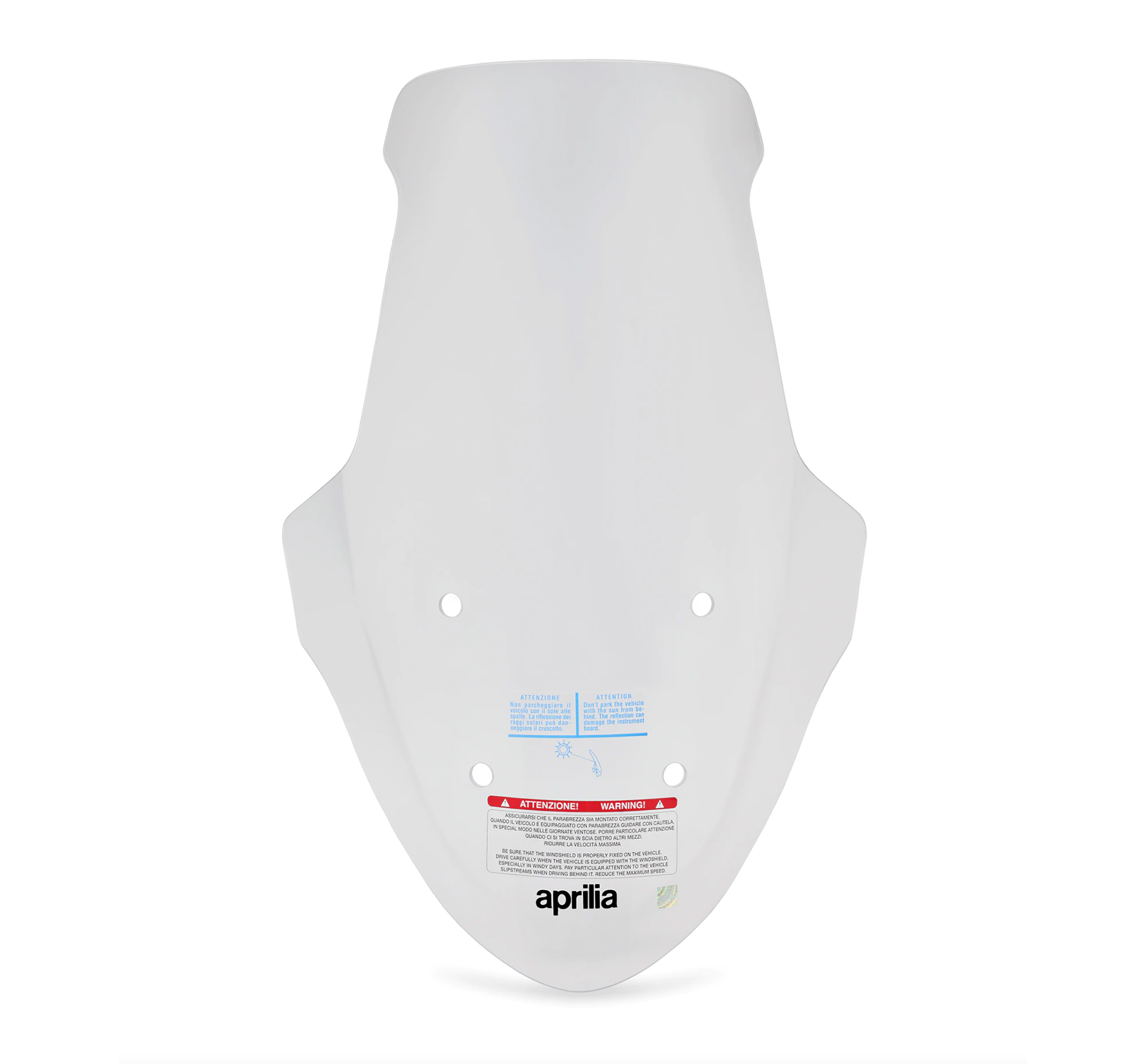 Parabrisas grande con soporte para Aprilia SRX 50
