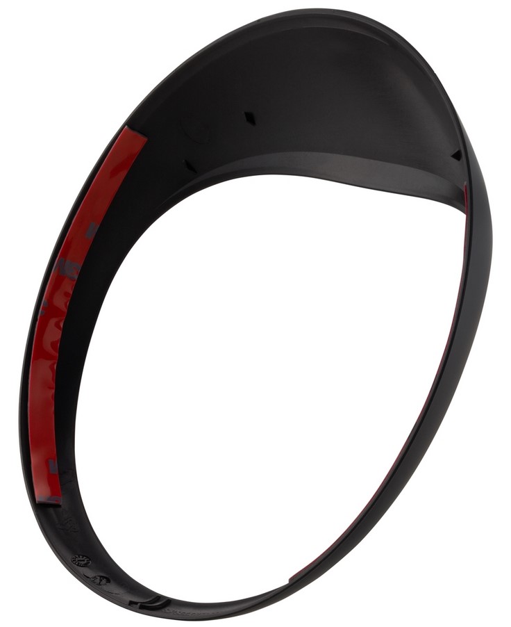 Anillo de luz para Vespa GTS/GTS Super/GT/GT L 125-300cc, negro mate
