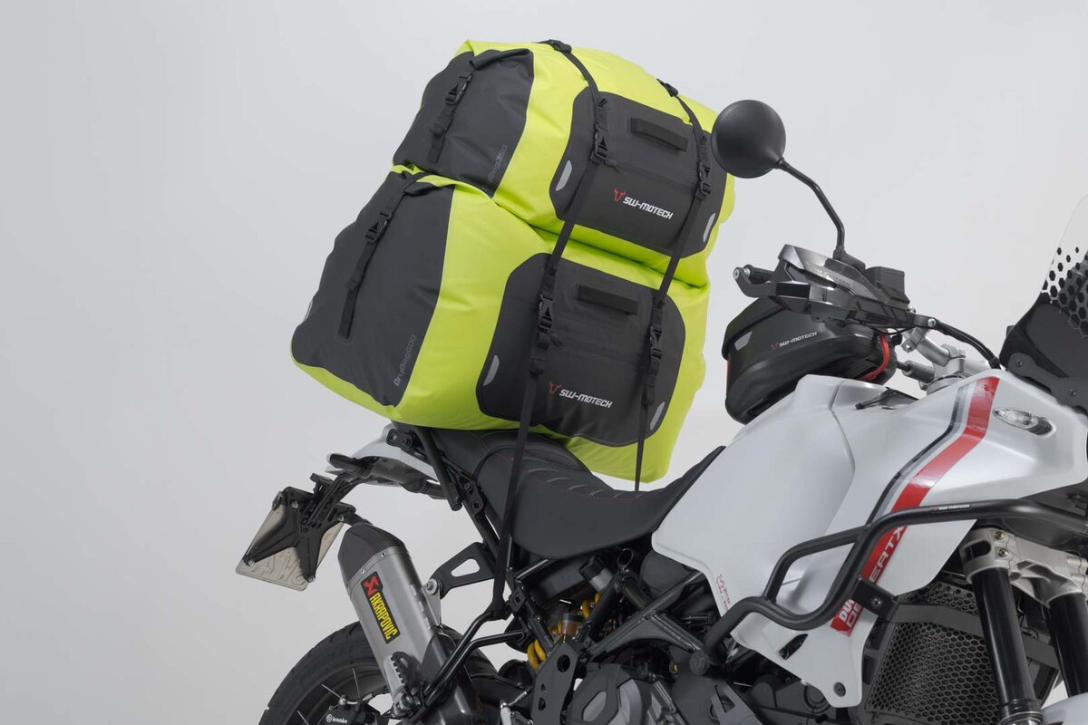 SW-Motech Bolsa trasera Drybag 600 para Yamaha MT-03 /ABS, amarillo señal - SW Motech
