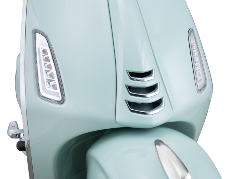 Kit de indicador delantero izquierdo/derecho para Vespa Primavera/Sprint 50cc 2T/4T, transparente