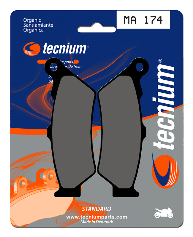 Pastillas de Freno Tecnium Street Orgánicas - MA174