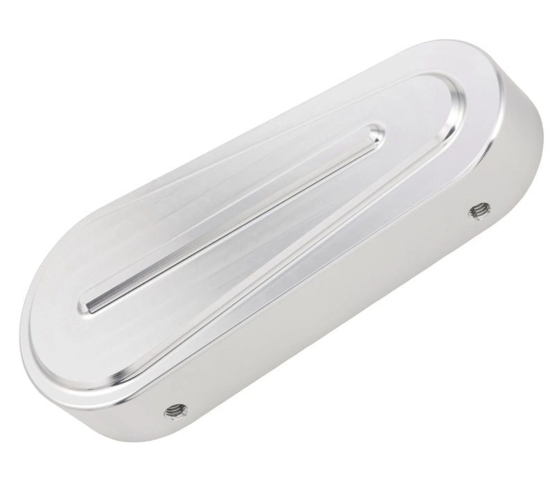 Tapa del basculante VBB Style para Vespa PX 80-200ccm, plata