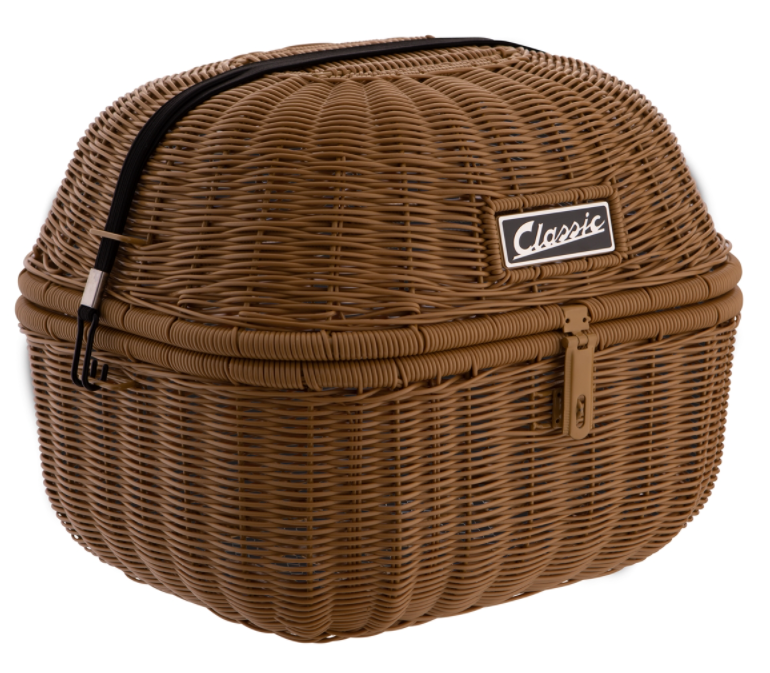 Portaequipajes clásico para Vespa, marrón