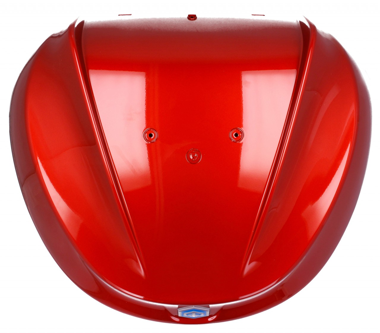 Kit topcase 36L. naranja metalizado A12 Original Piaggio para Beverly HPE (incl. placa de montaje)