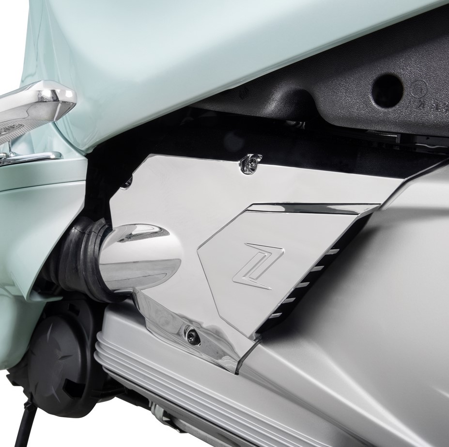 Tapa de la toma de aire, tapa del vario para Vespa Primavera/Sprint/GTS/GTS Super, cromada