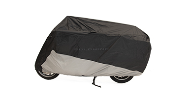 Garaje plegable gris exterior con top case para Honda GL 1800 Gold Wind (20-) Original