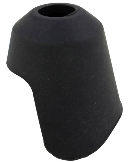 Espejo de goma, izquierdo para Vespa Primavera/Sprint 50-150cc 2T/4T AC, negro