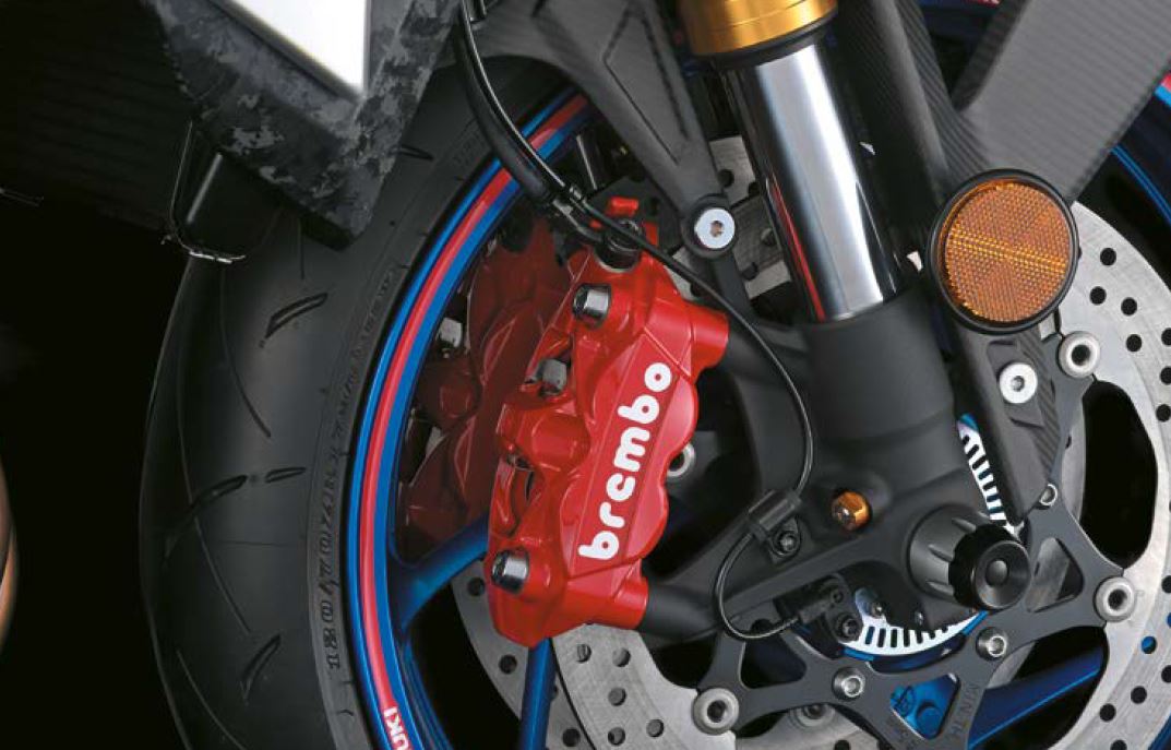 Pinza de freno Brembo en juego rojo delantero para Suzuki GSX-S 1000 GT (21-) Original