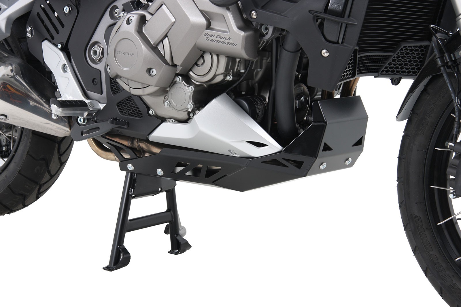 Caballete central negro para Honda VFR 1200 X Crosstourer (12-20) Hepco & Becker