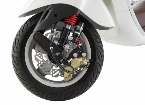 Adaptador para pinza de freno BREMBO, delantero para Vespa Primavera/Sprint 50-150ccm, negro