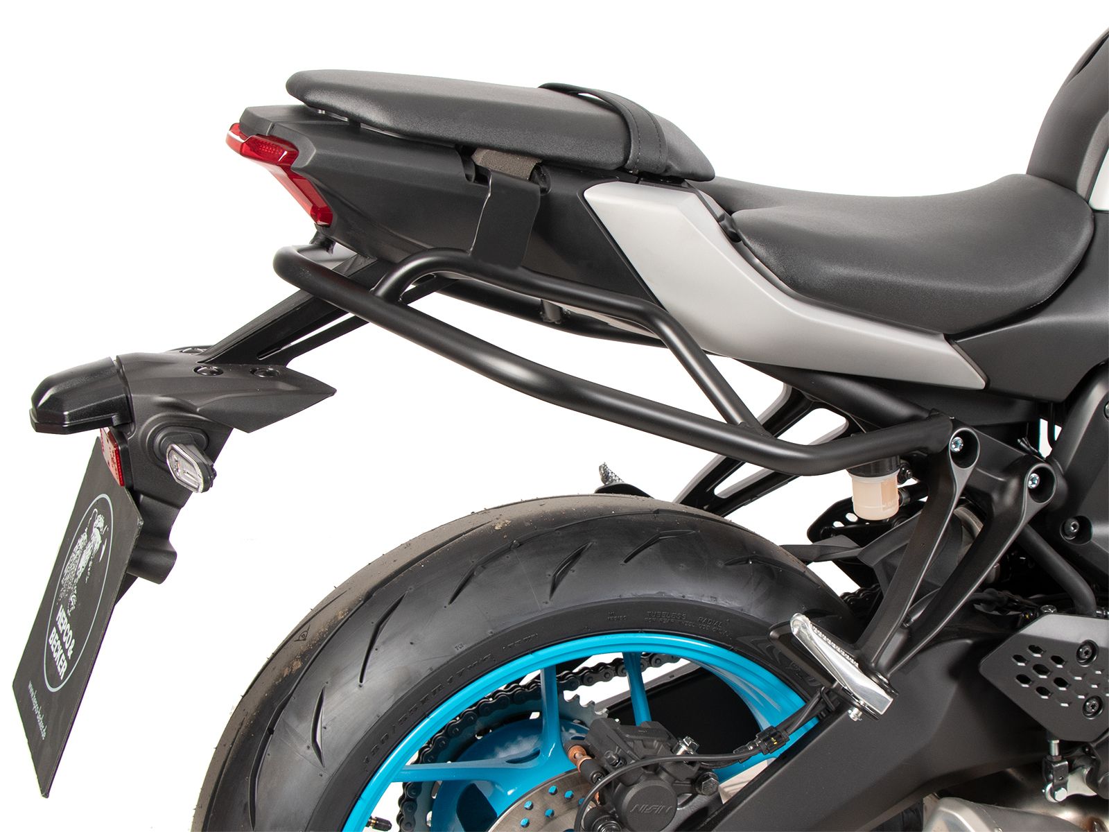 Barra de protección trasera negra para Yamaha MT-07 / Y-AMT (25- ) Hepco & Becker
