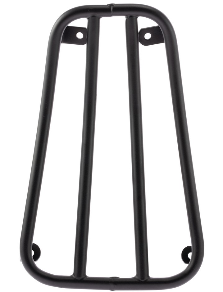 Portaequipajes de paso para Vespa GTS/GTS Super/GTV/GT 60/GT L 125-300cc 4T LC, negro mate