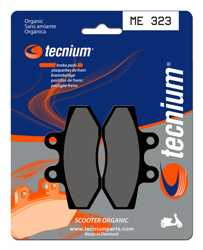 Pastillas de Freno Tecnium Scooter Orgánicas - ME323