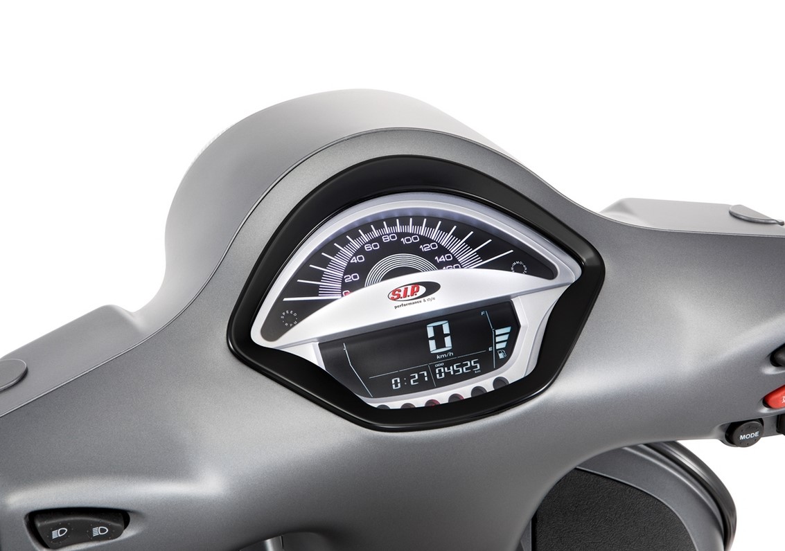 Cuentavueltas/cuentavueltas para Vespa GTS/GTS Super 300cc FL ('14-), plata