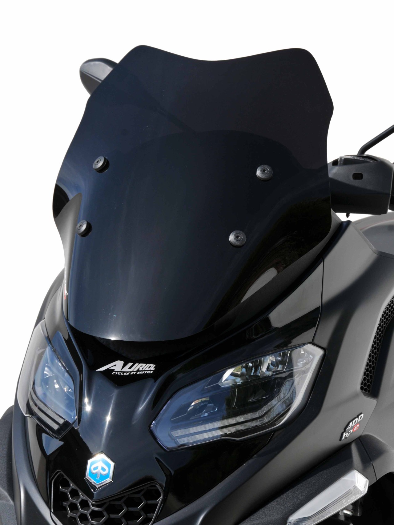 Parabrisas ERMAX Sport para Piaggio MP3 400 HPE (22-), negro