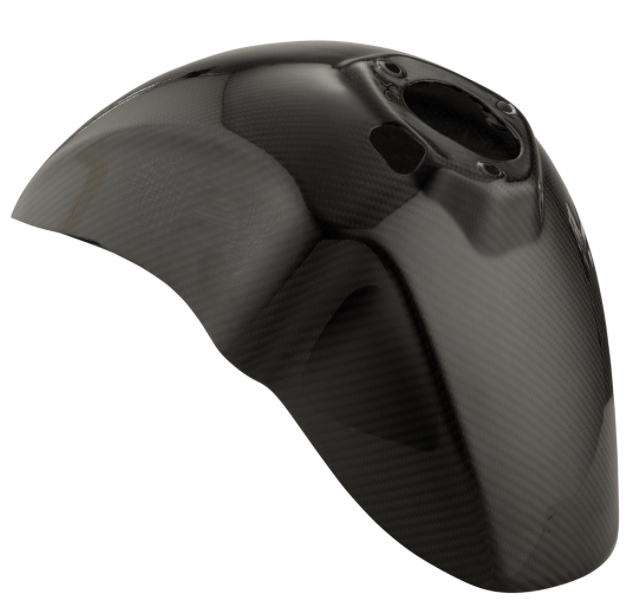 Guardabarros delantero para Vespa Primavera/Sprint 50-150cc, Carbono