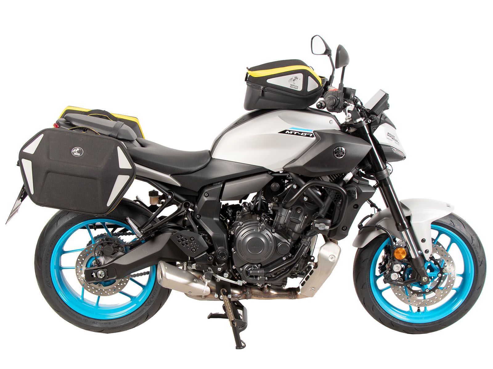 Anillo básico del depósito incl. unidad de cierre de la bolsa del depósito para Yamaha MT-07 / Y-AMT (25- ) Hepco & Becker