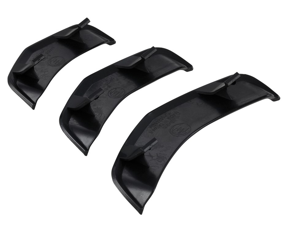 Inserto en cascada para Vespa GTS/GTS Super/GTV HPE 125-300cc ('19-22), negro brillante