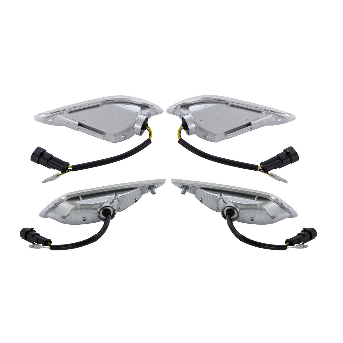 Juego de indicadores LED claros para Vespa Primavera/Sprint 50cc 2T/4T