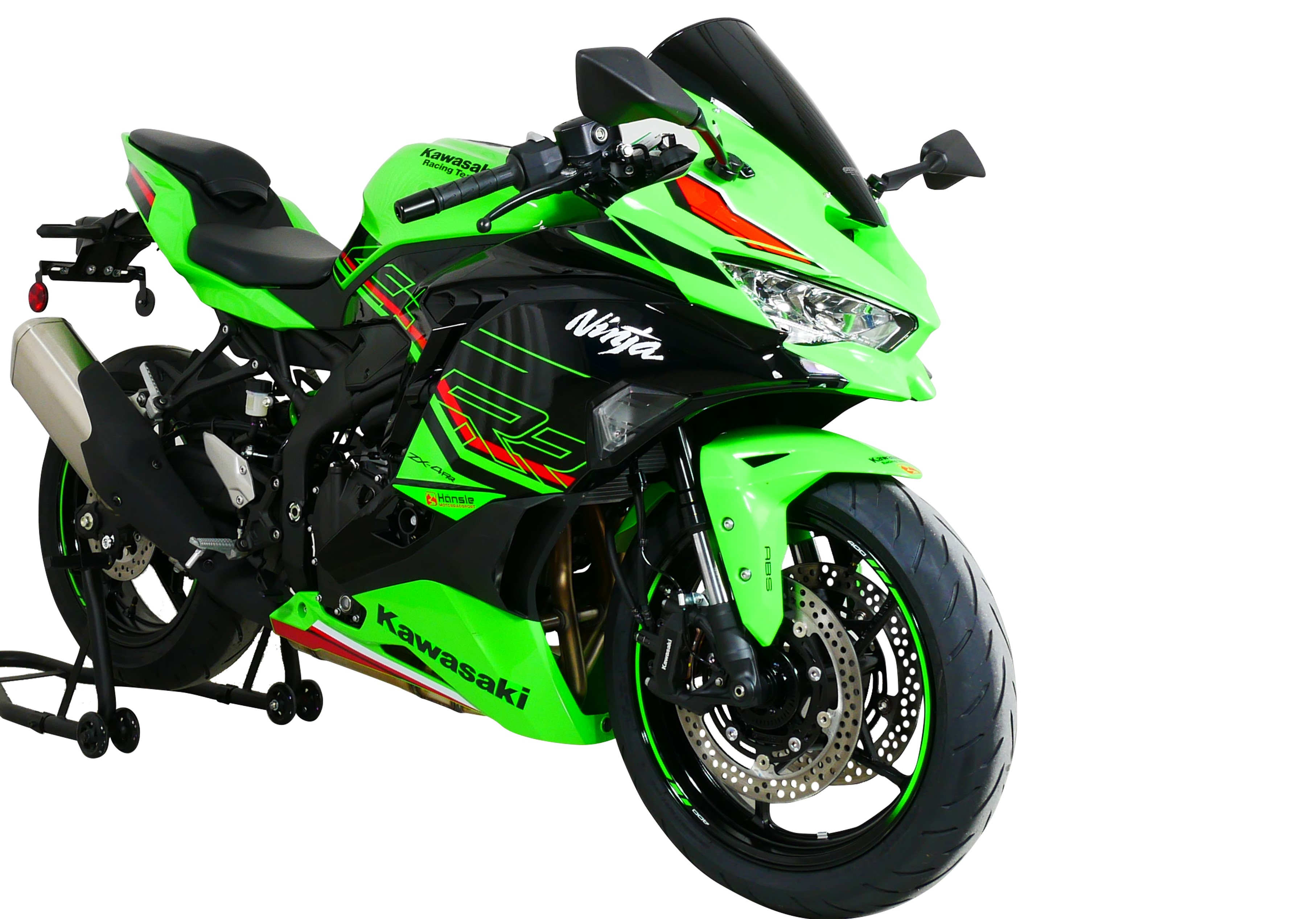 Parabrisas MRA Racing "R" negro para Kawasaki ZX-4 R / ZX- 4 RR (24-)