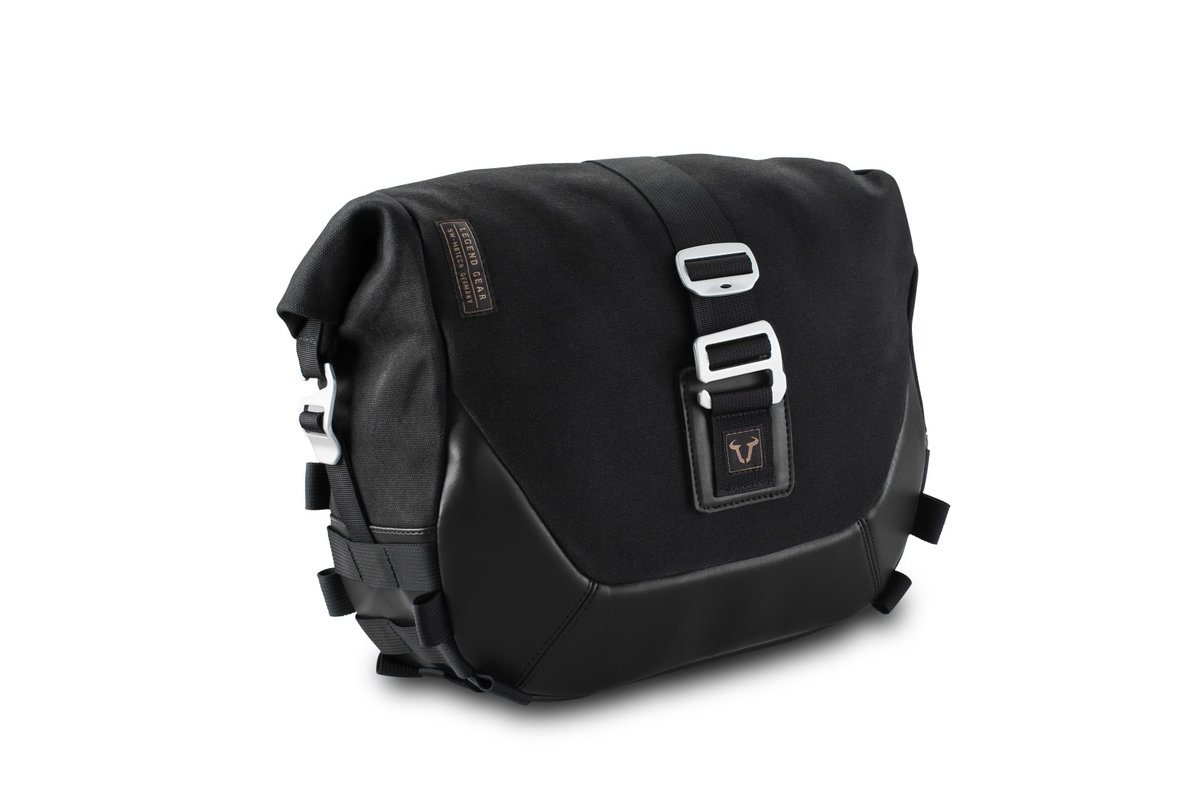 Bolsa lateral SW-Motech Legend Gear LC1 Black Edition 9,8L para portaequipajes lateral SLC derecho