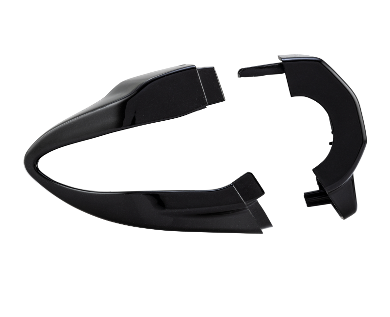 Tapa de la unidad de interruptores, izquierda y derecha para Vepsa Primavera/Sprint/Elettrica, negro brillante