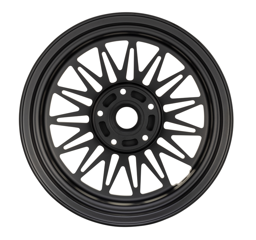 Llanta Comb 2 delantera/trasera 12" para Vespa GTS/GTS Super/GTV/GT/946 125-300ccm, negro mate