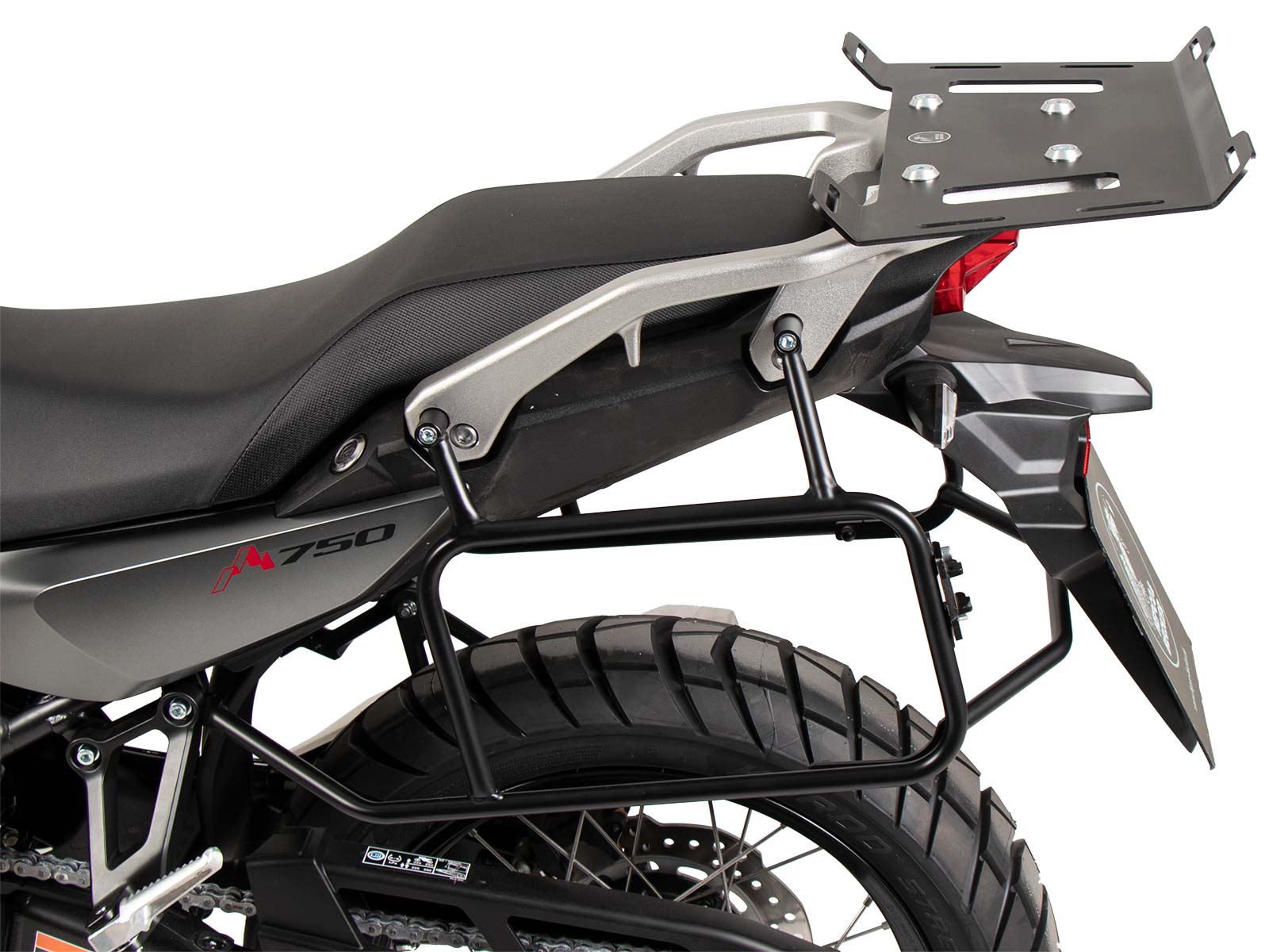 Soporte para maletas laterales atornillado, negro, para Honda XL 750 Transalp / E-Clutch (25-) Hepco & Becker