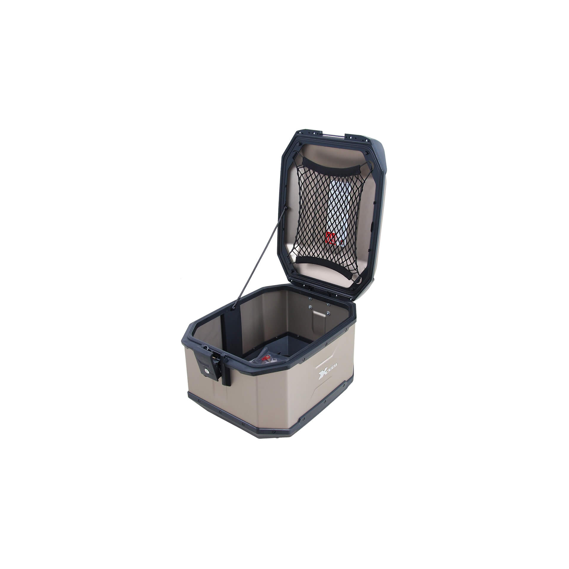 Alu Topcase Xceed 45 litros aluminio plata