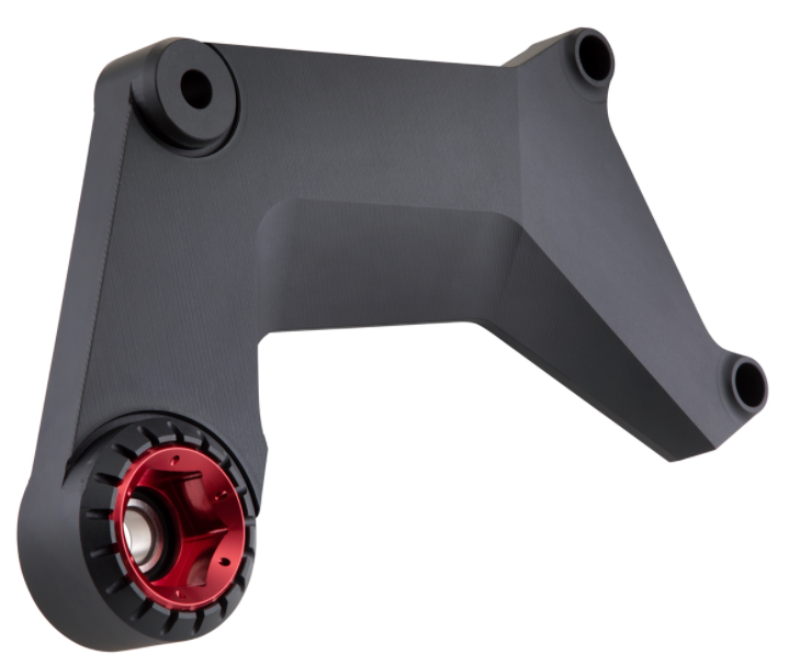 Brazo oscilante para escape de competición, trasero para Vespa GTS/GTS Super/GTV/GT 60/GT/GT L sin ABS, negro