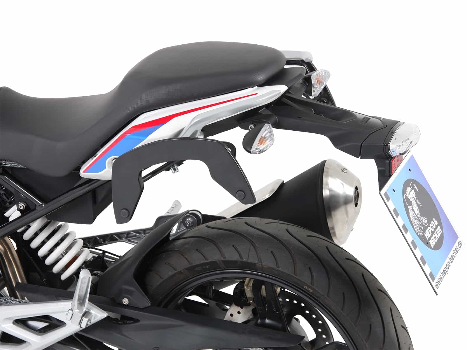 Soporte lateral C-Bow negro para BMW G 310 R (16-) Hepco & Becker