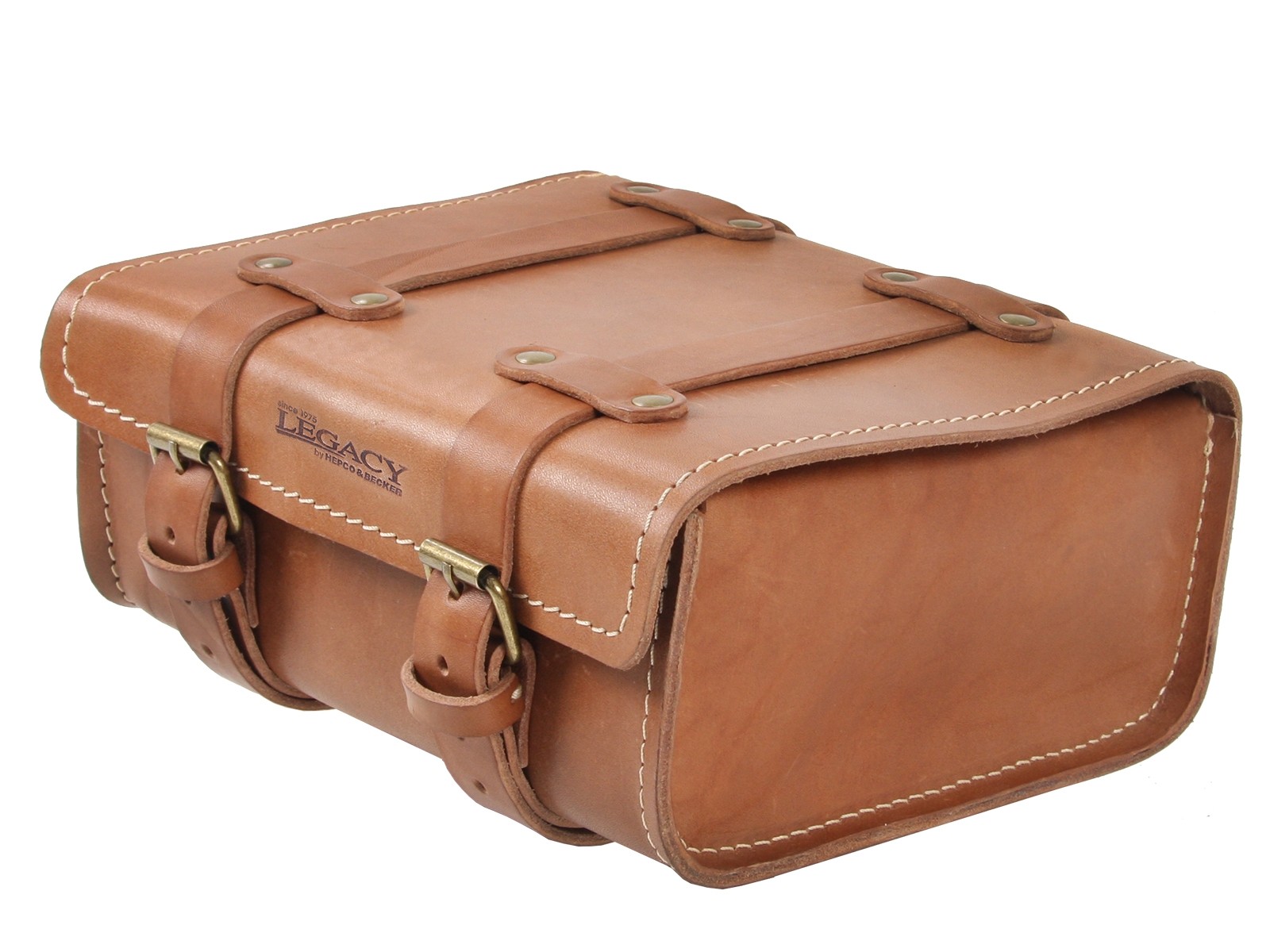 LEGACY bolsa trasera de cuero Hepco & Becker