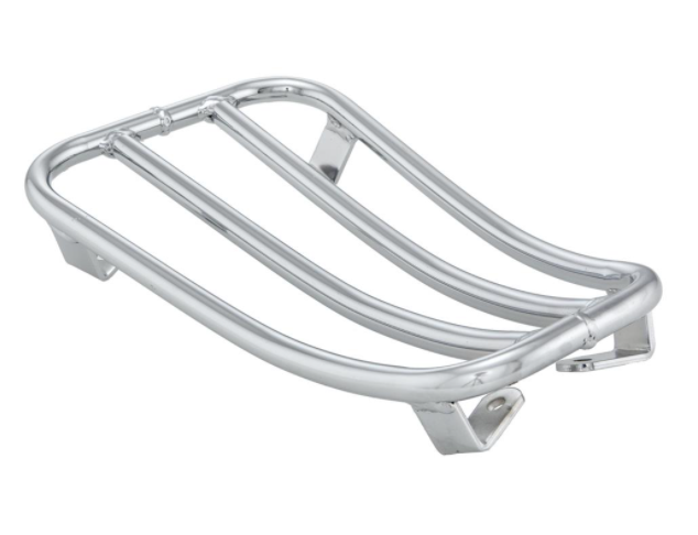 Portaequipajes escalonado cromado para Vespa Primavera/Sprint 50-150ccm