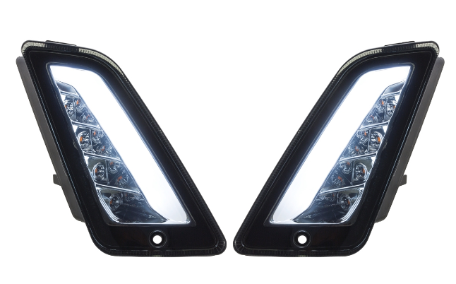 Kit de indicadores delanteros y traseros para Vespa GTS/GTS Super/GTV 125-300cc ('14-), tintados